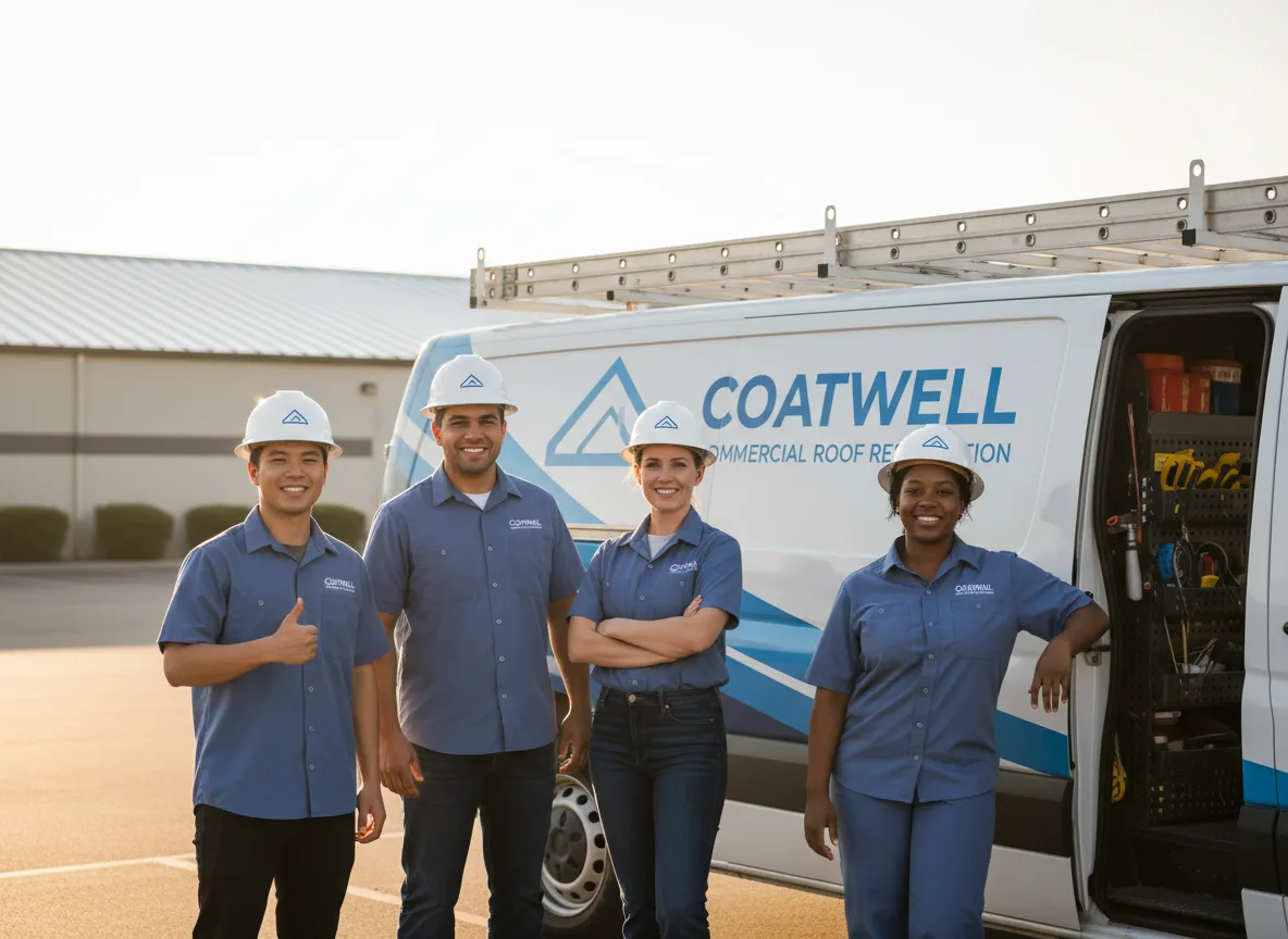 Commercial roof coating company in Woodbridge, CA